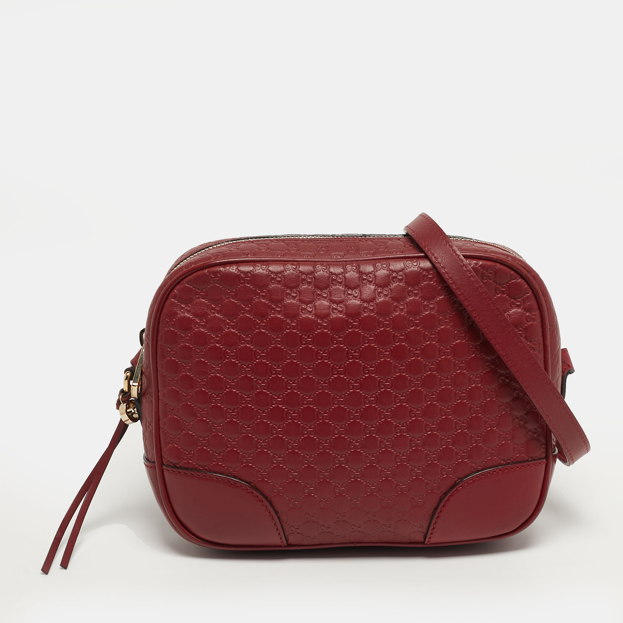 

Gucci Bree Red Guccissima Leather Crossbody Bag
