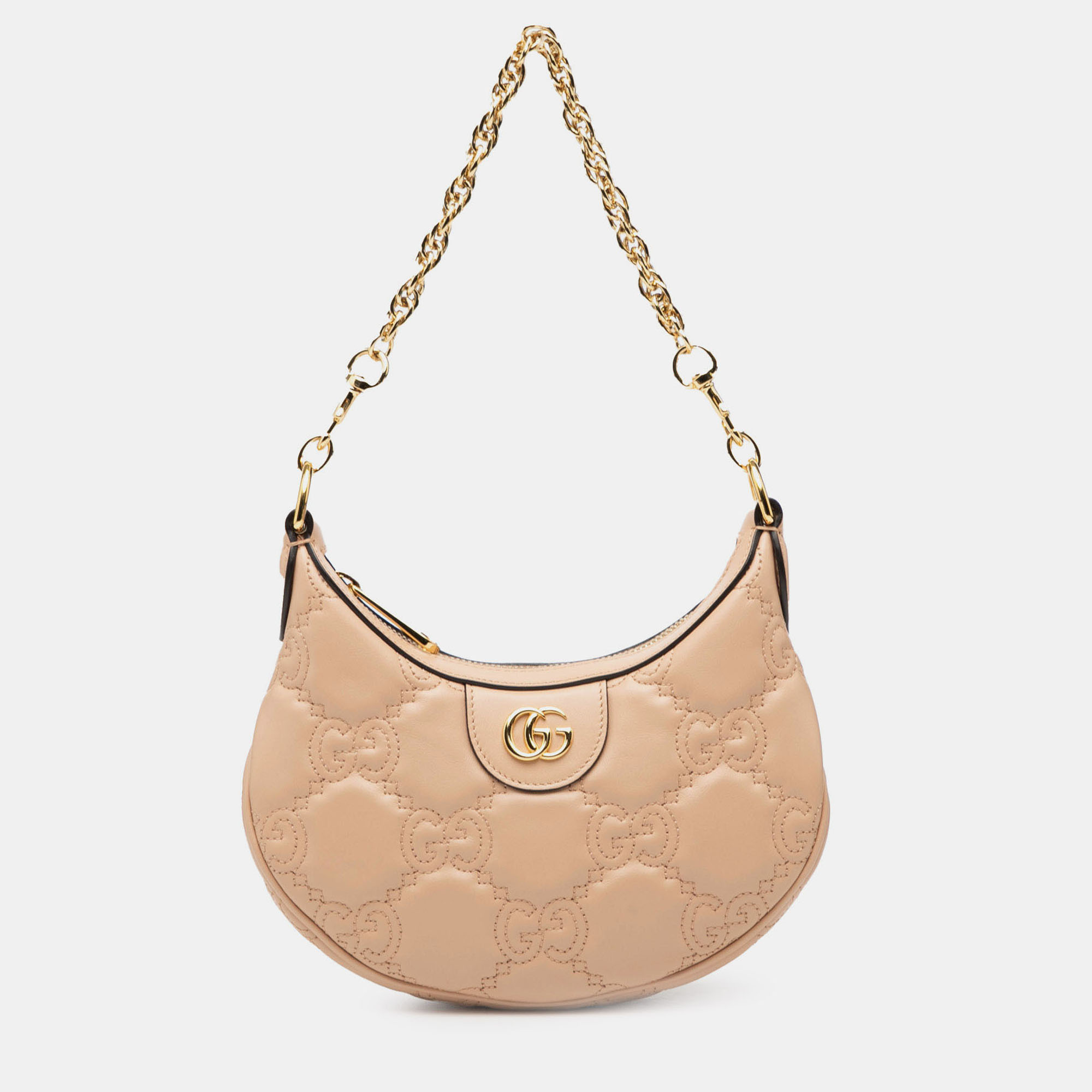 

Gucci Brown Mini GG Marmont Matelasse Leather Satchel