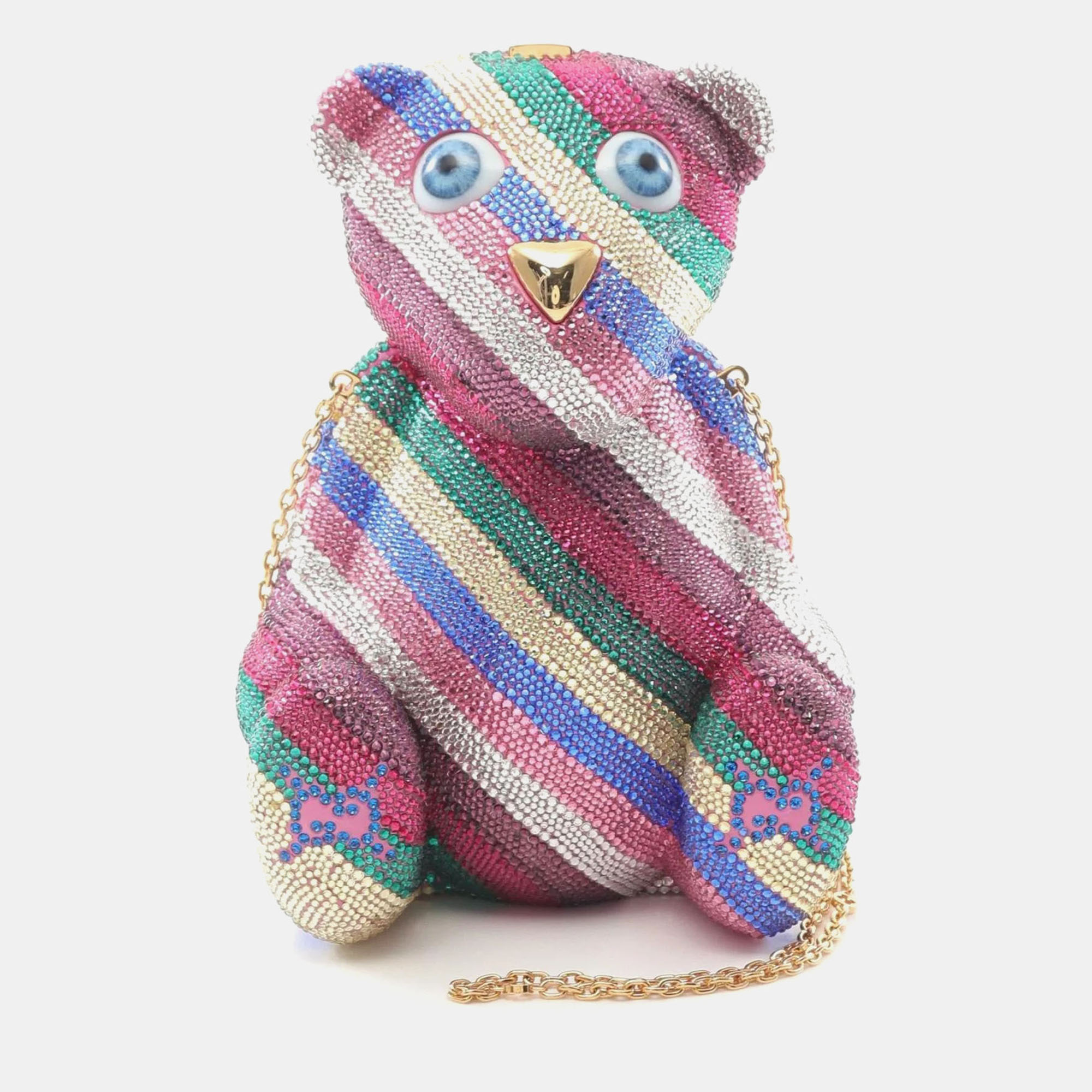 

Gucci GG Teddy Bear Multicolor Canvas Shoulder Bag
