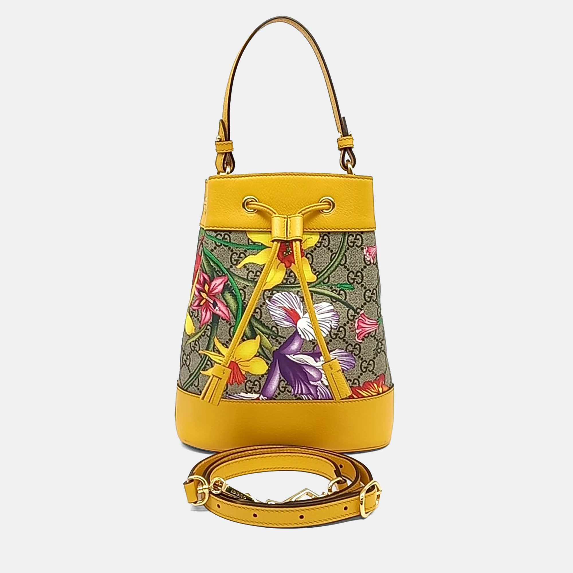 

Gucci Multicolor PVC Ophidia Small Bucket Bag
