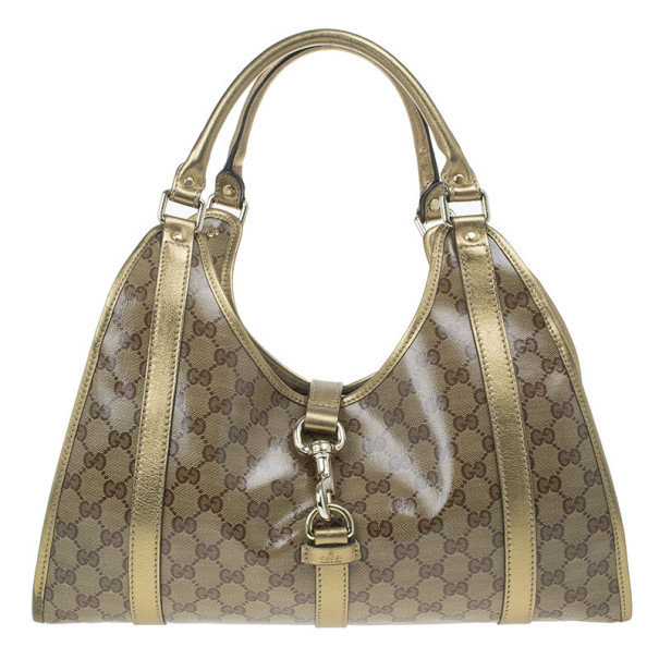 مملوكة مسبقًا Gucci GG Crystal Monogram Joy Medium Shoulder Bag