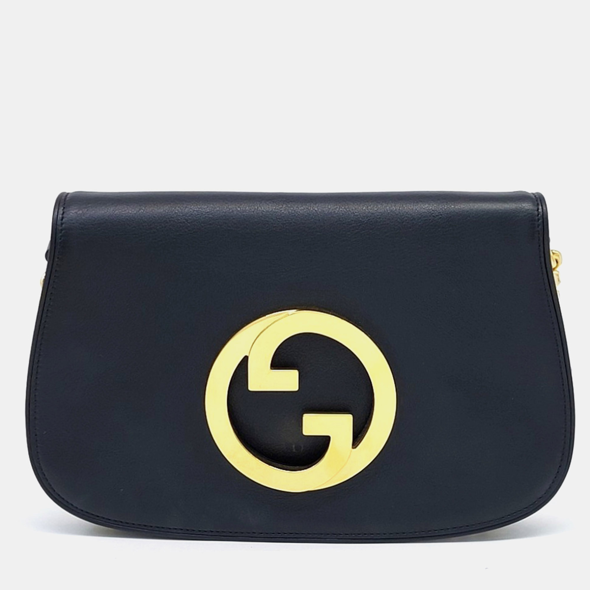 

Gucci Black Leather Blondie Shoulder Bag (699268)
