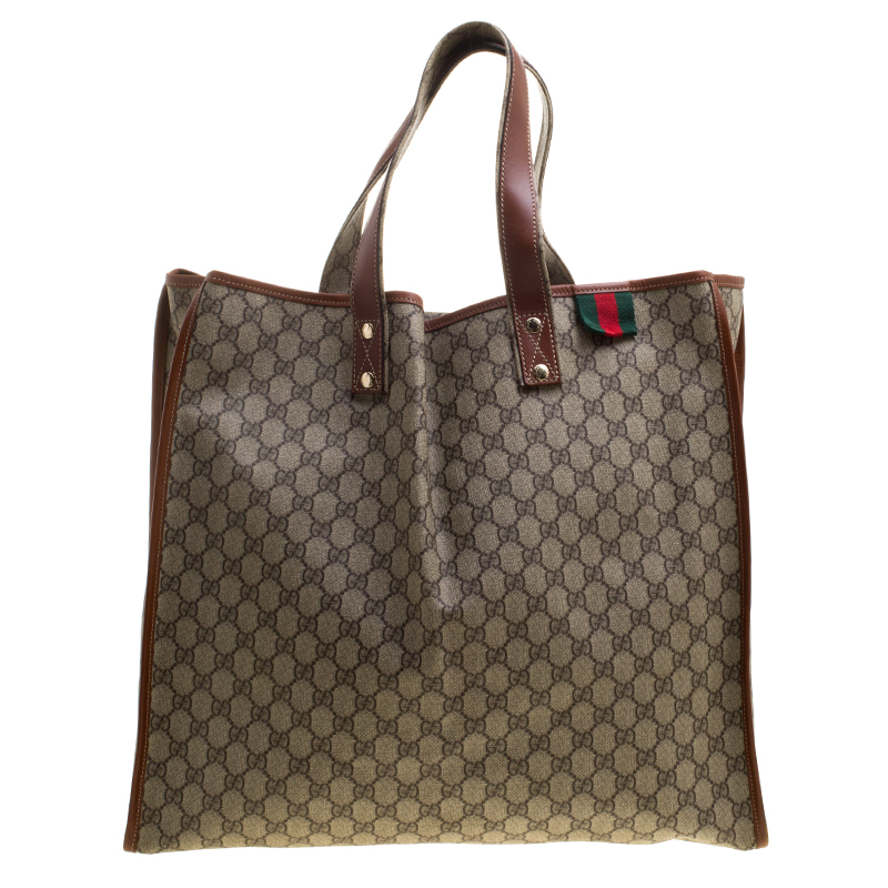 gucci web loop tote