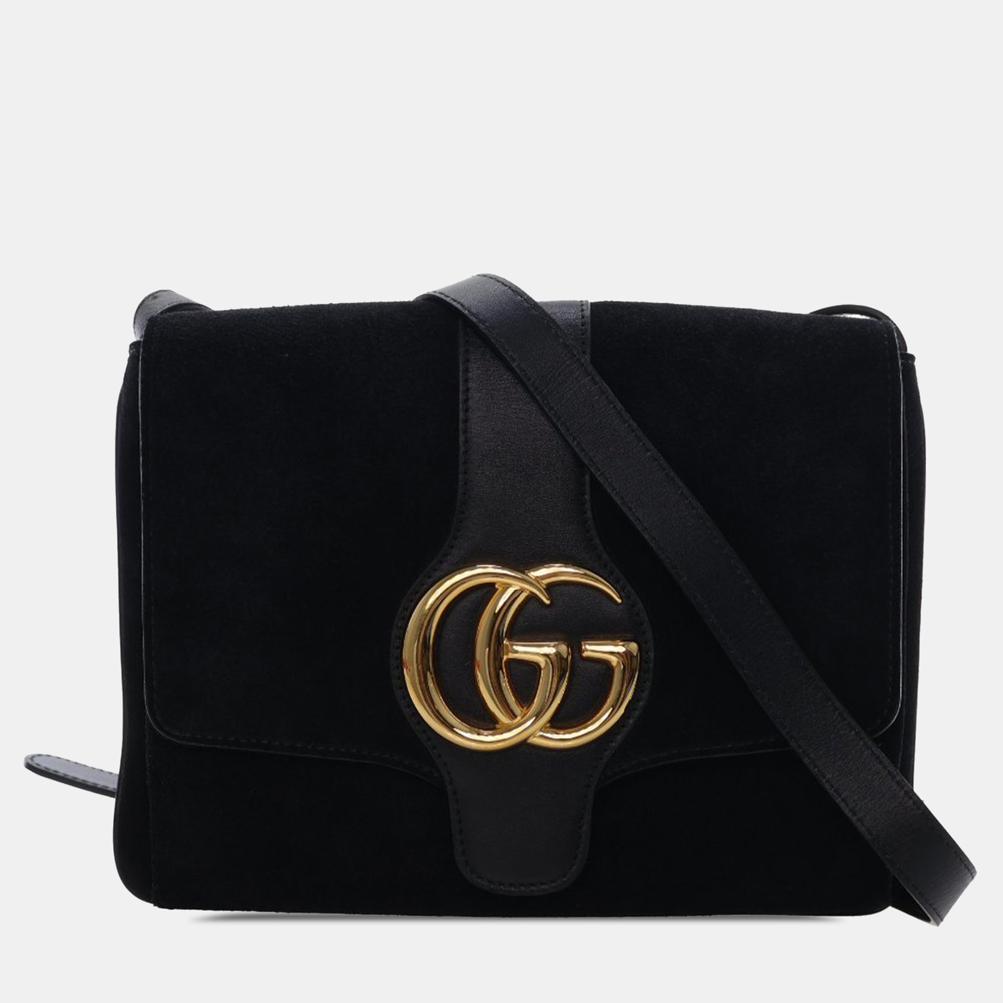 

Gucci Black Medium Suede Arli Crossbody