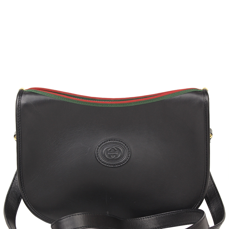 black leather crossbody handbags