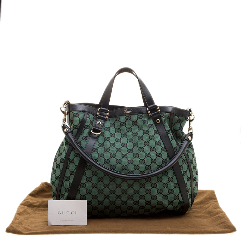 gucci shoulder bag green