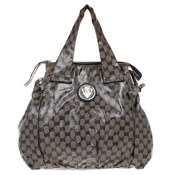 مملوكة مسبقًا Gucci Blue Guccissima Hysteria Shoulder Bag