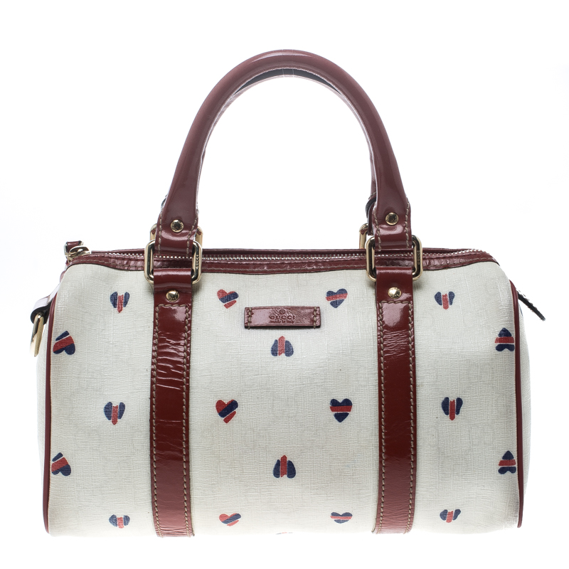 gucci red heart bag