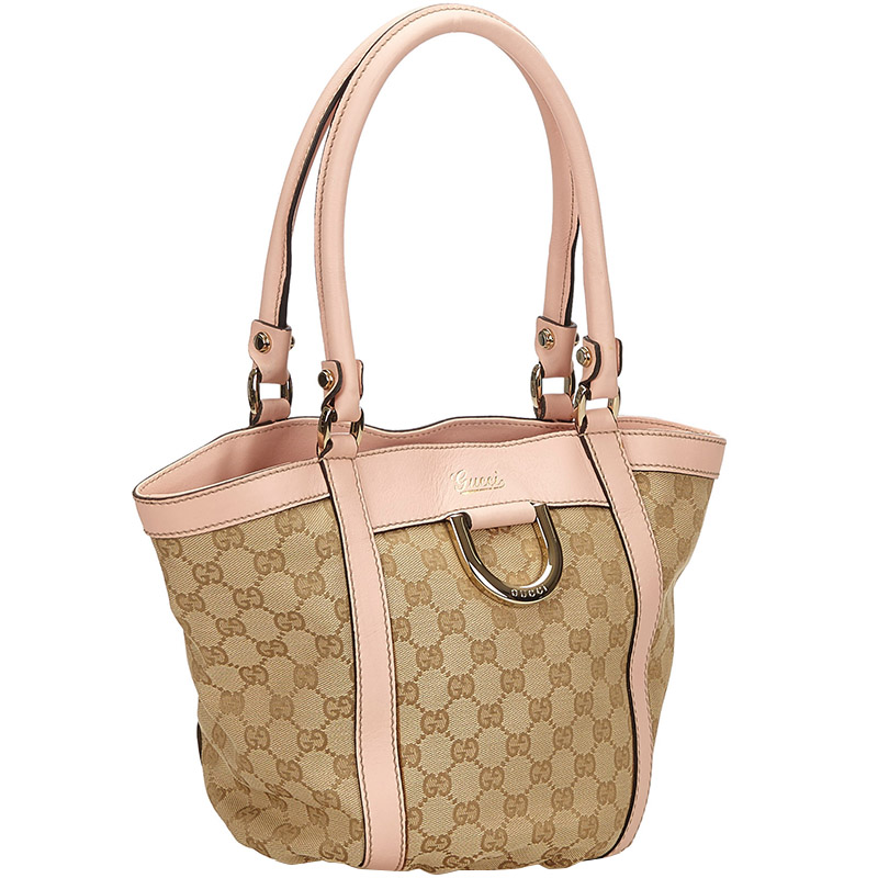 

Gucci Brown Jacquard Guccissima Tote Bag, Beige