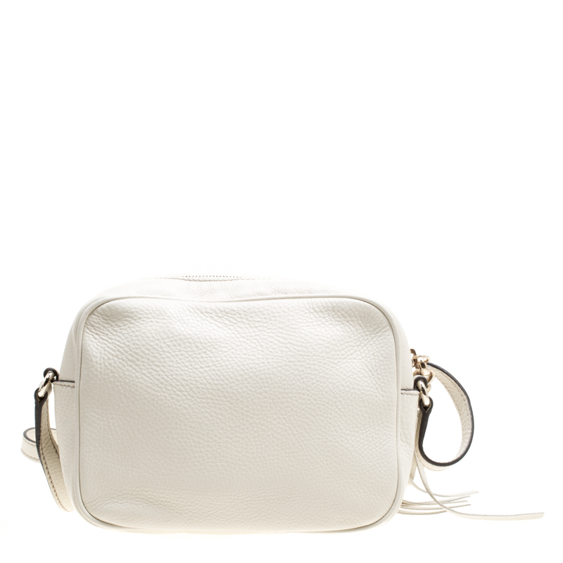 Gucci Off White Leather Small Soho Disco Shoulder Bag Gucci | TLC