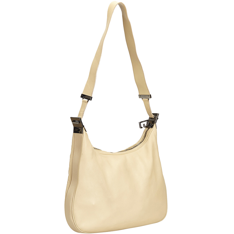 

Gucci Beige Leather Shoulder Bag