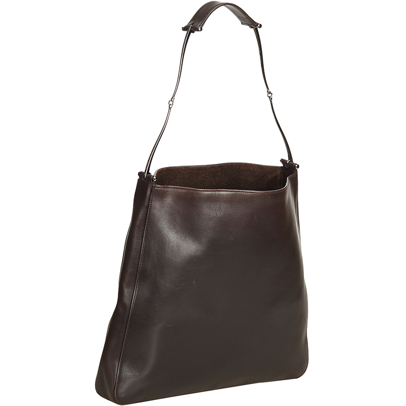 

Gucci Dark Brown Leather Shoulder Bag