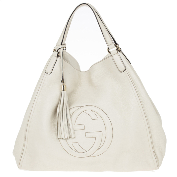 Gucci Soho Off-White Shoulder Bag 