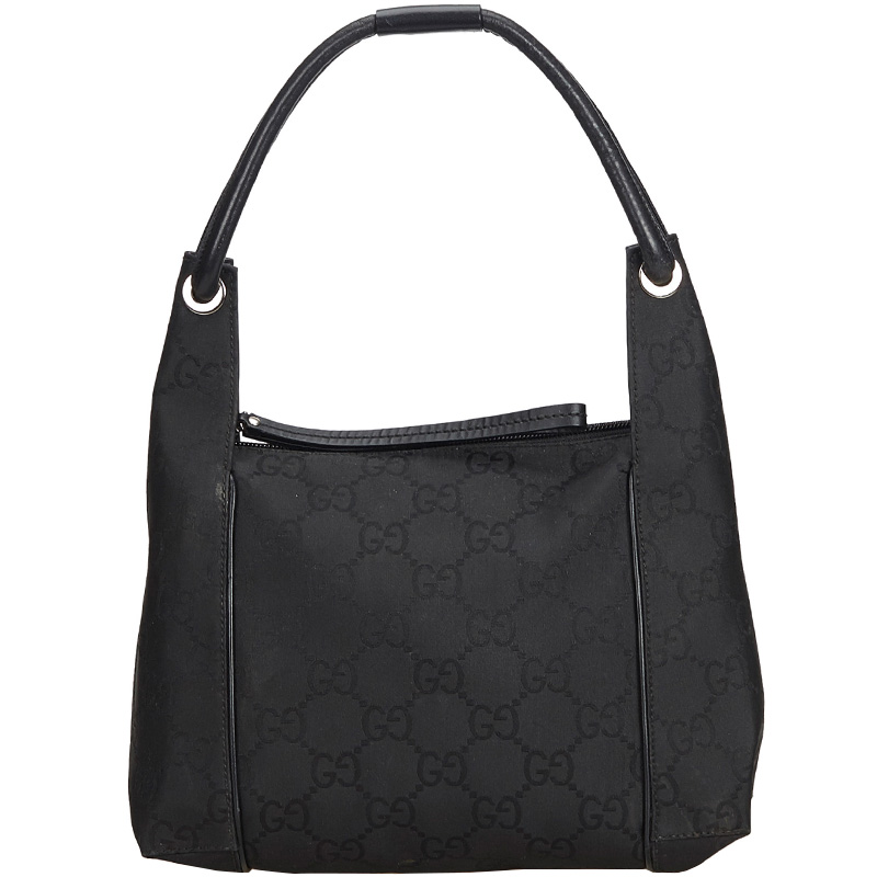 Gucci Black Jacquard GG Everyday Bag Gucci The Luxury Closet