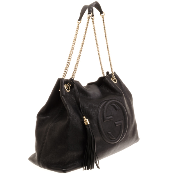 gucci soho shoulder bolsa large