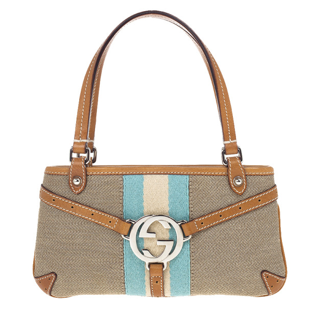 مملوكة مسبقًا Gucci GG Mini Canvas Pochette