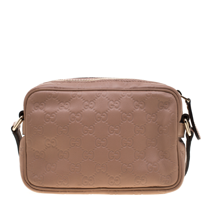 Gucci Dark Nude Guccissima Leather Crossbody Bag Gucci | TLC