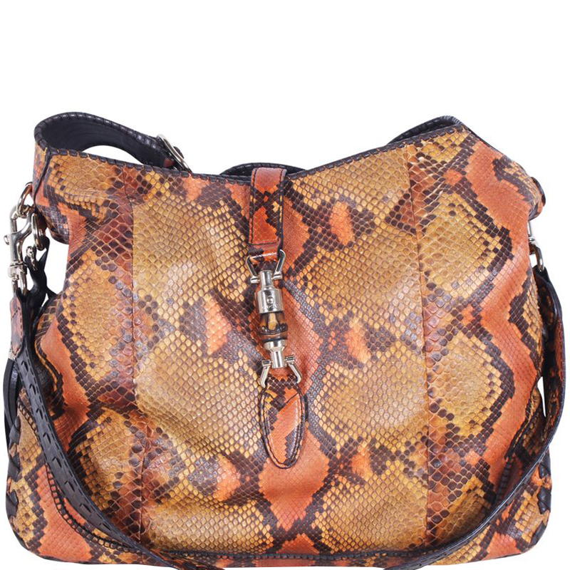gucci snake leather bag