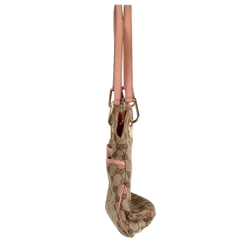

Gucci Brown Guccissima Canvas Shoulder Bag