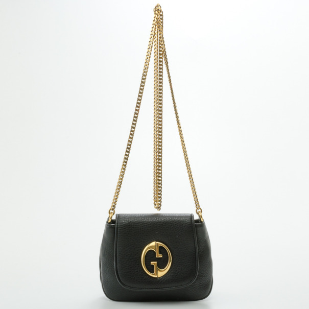 Gucci 1973 Mini Leather Shoulder Bag