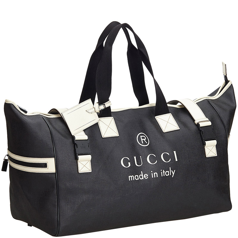 

Gucci Black Large Logo Tote