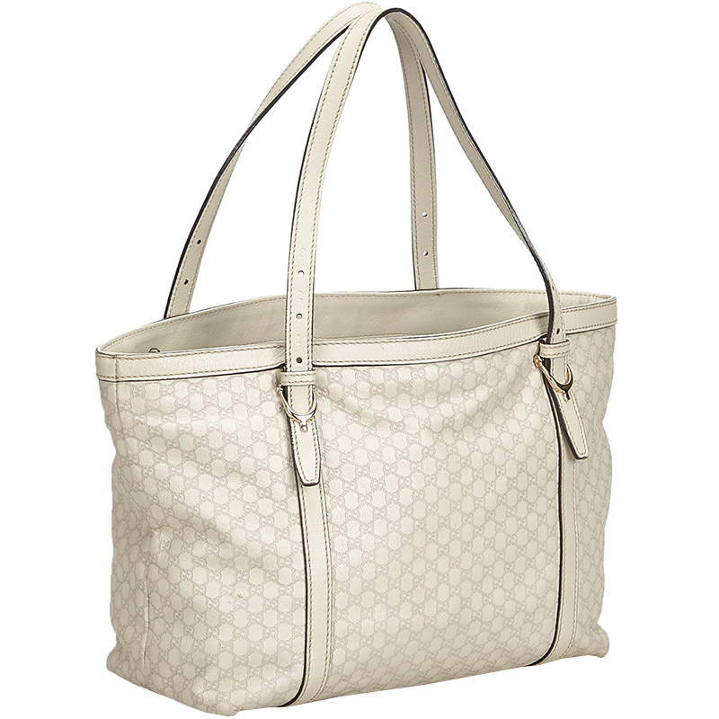 

Gucci Gray Microguccissima Leather  Nice Tote Bag, Grey
