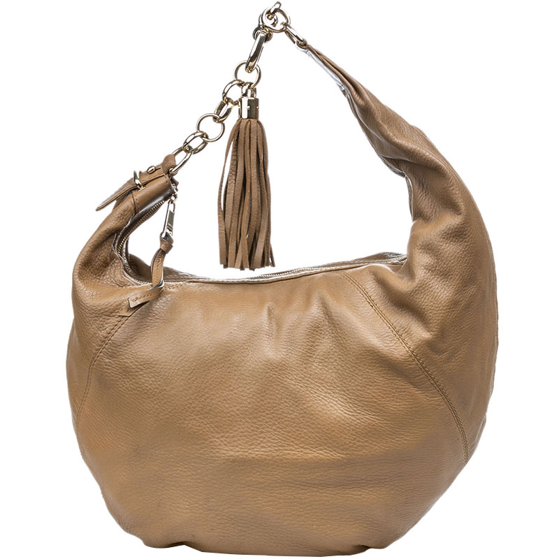 Gucci Brown Sienna Leather Hobo Bag Gucci | The Luxury Closet