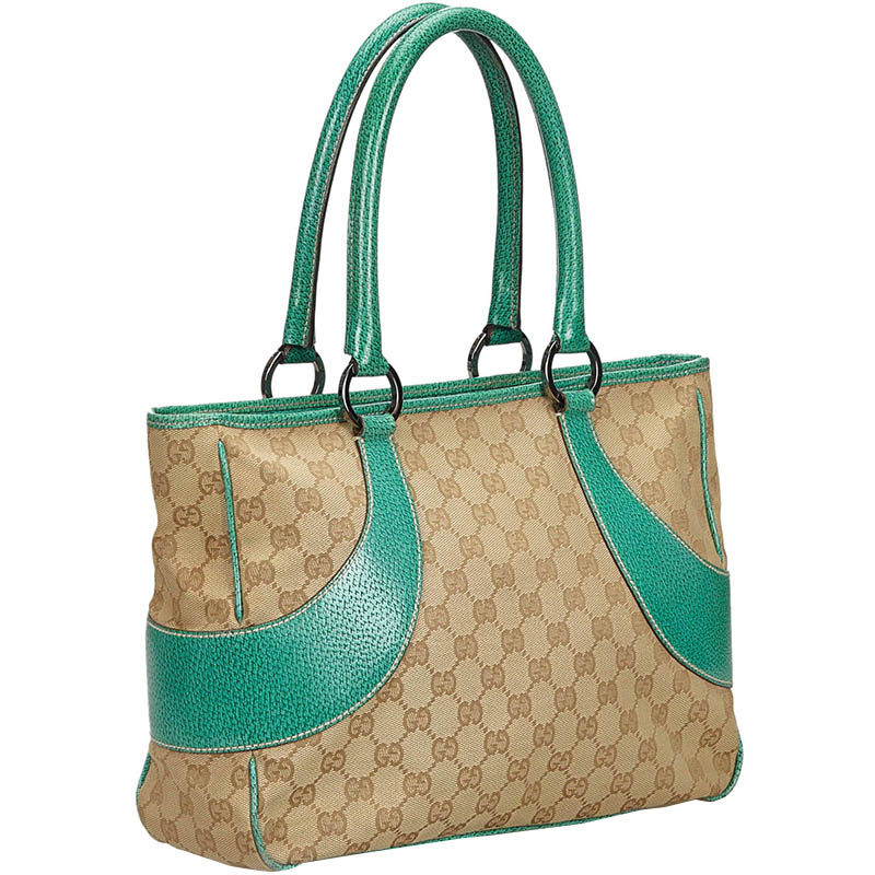 

Gucci Beige GG Canvas Tote Bag, Multicolor