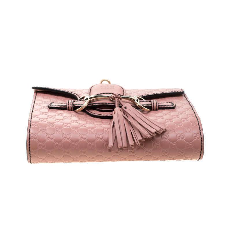 Gucci Mini Microguccissima Emily Crossbody Bag (SHG-JHzrWD) – LuxeDH