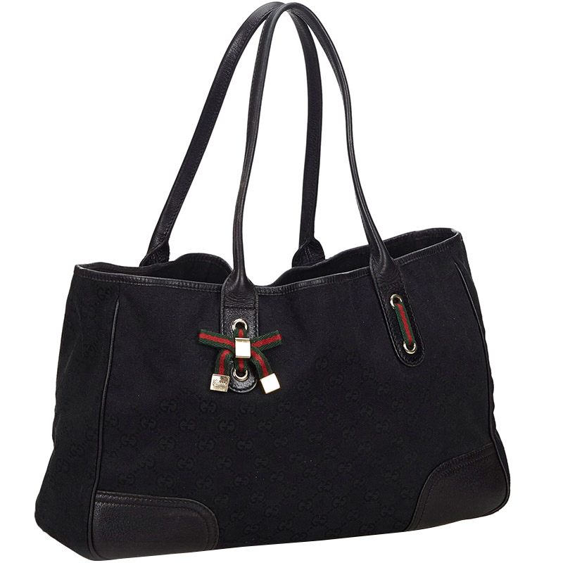 

Gucci Black GG Canvas Everyday Bag