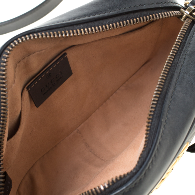 GUCCI Black GG Marmont Matelassé Small Bag – The Luxury Lady
