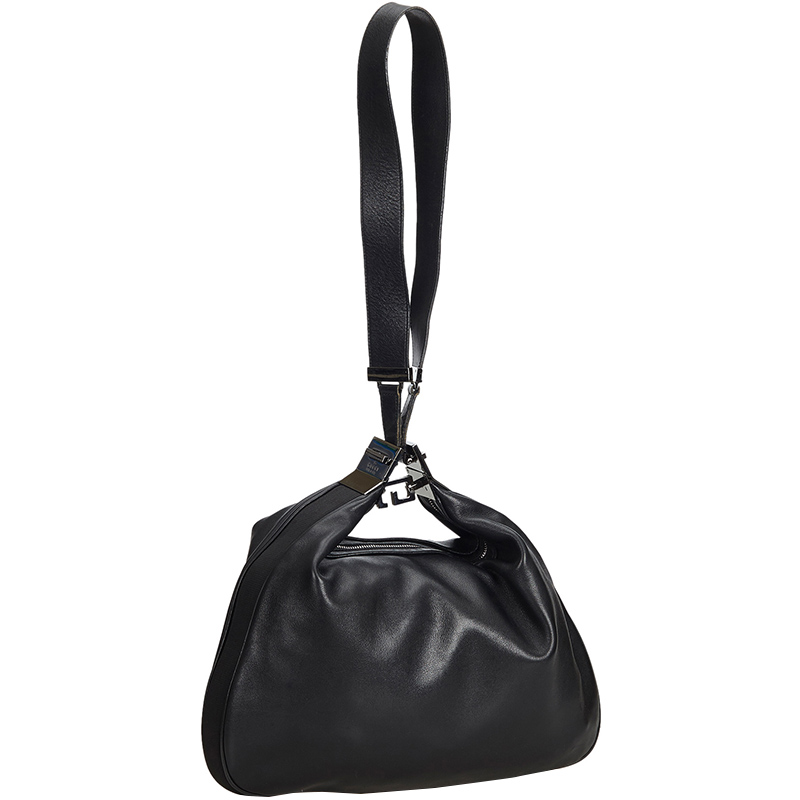 

Gucci Black Leather Shoulder Bag
