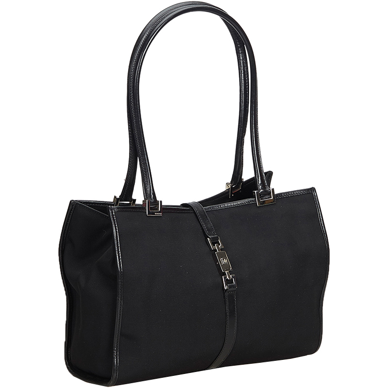 

Gucci Black Nylon Jackie Shoulder Bag