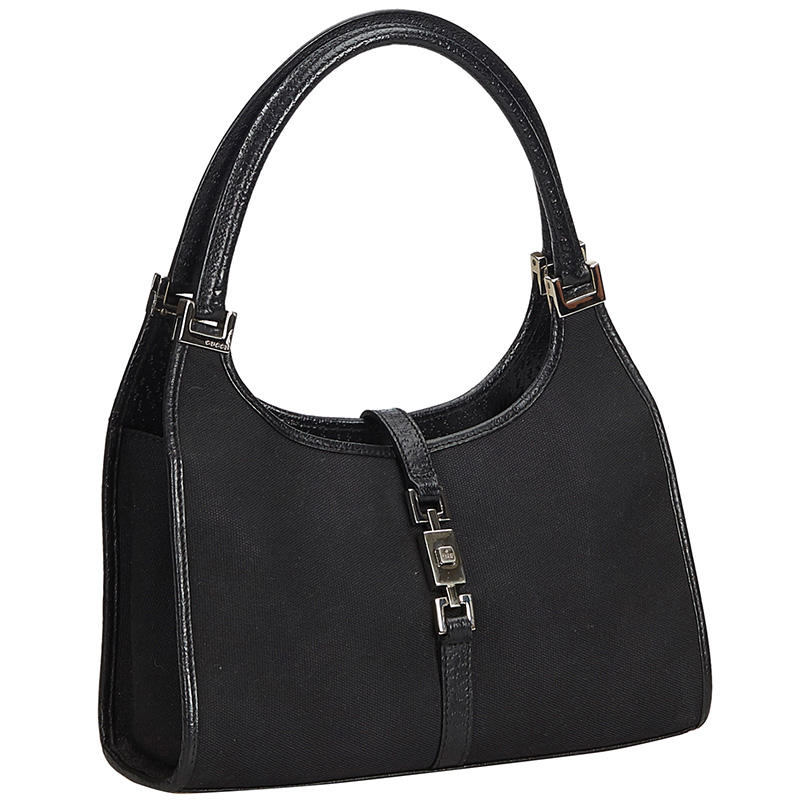 

Gucci Black Nylon Jackie Bag