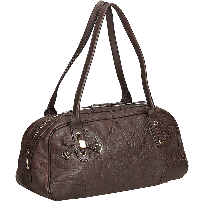 

Gucci Brown Guccissima Leather Princy Shoulder Bag