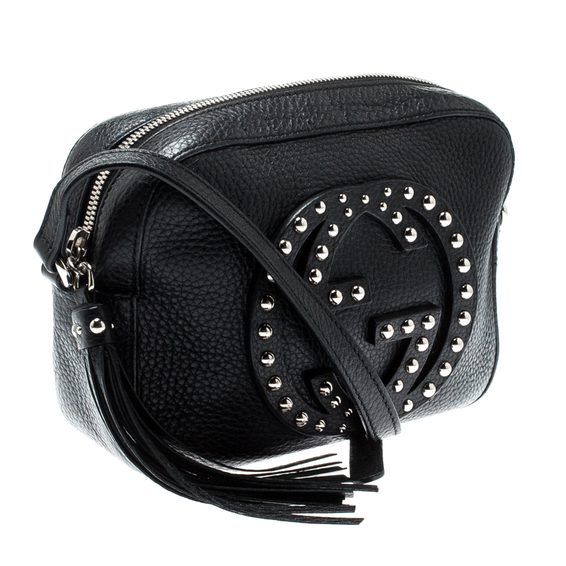 Gucci Leather Soho Studded Disco Bag (SHF-22623) – LuxeDH