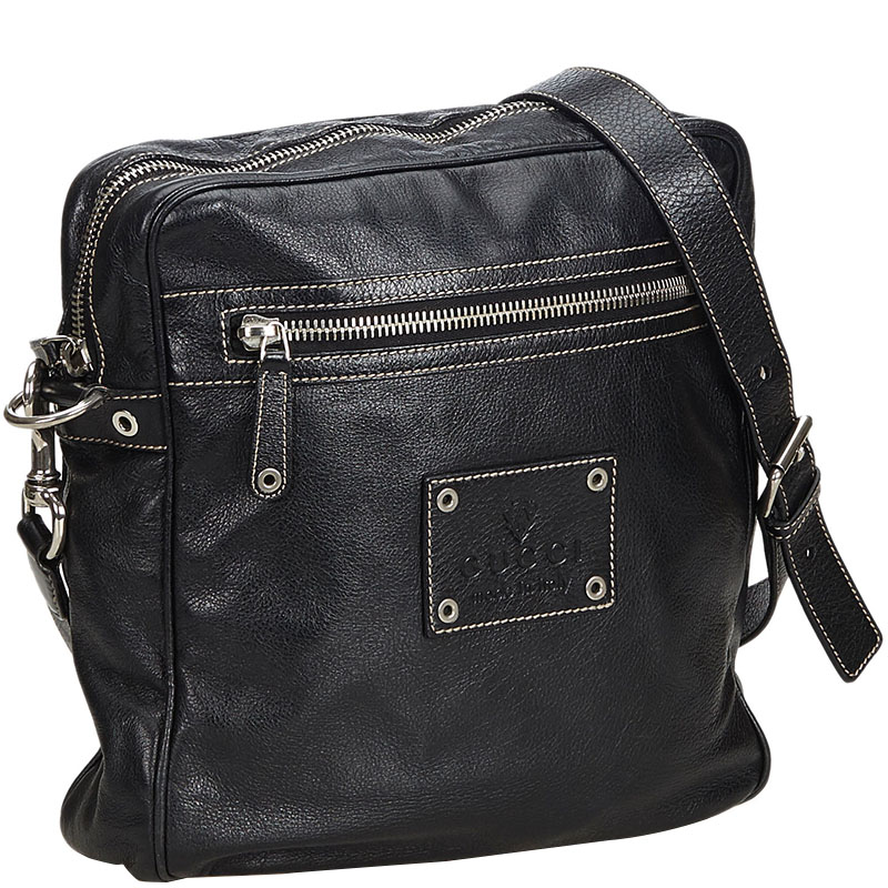 

Gucci Black Leather Crossbody Bag