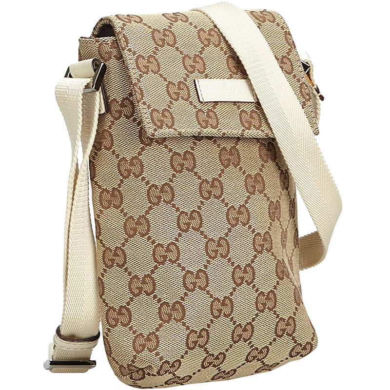 

Gucci Brown/Beige GG Canvas Jacquard Crossbody Bag