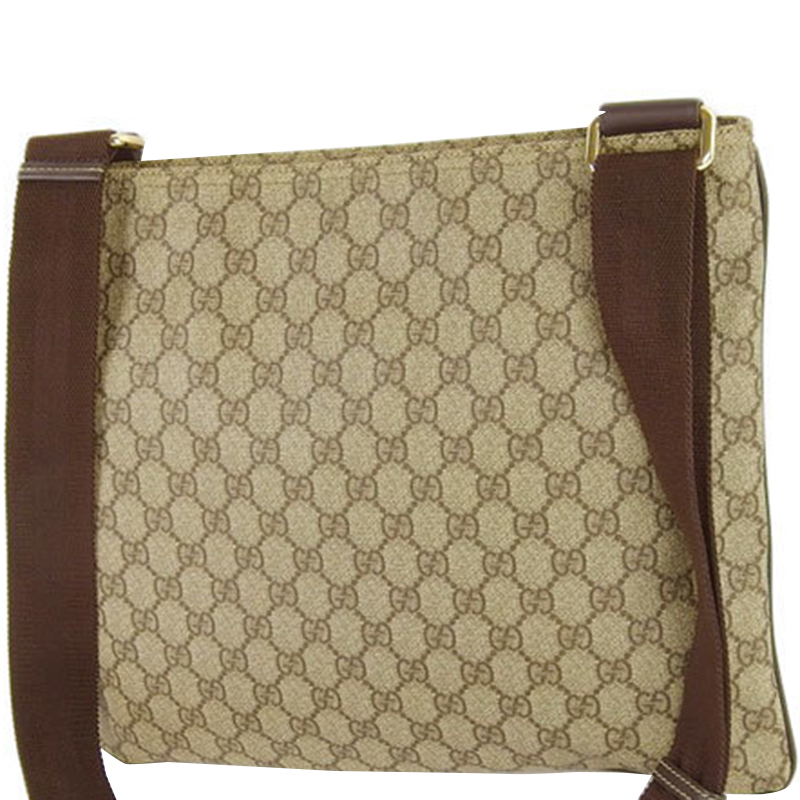 

Gucci Beige GG Canvas Shoulder Bag