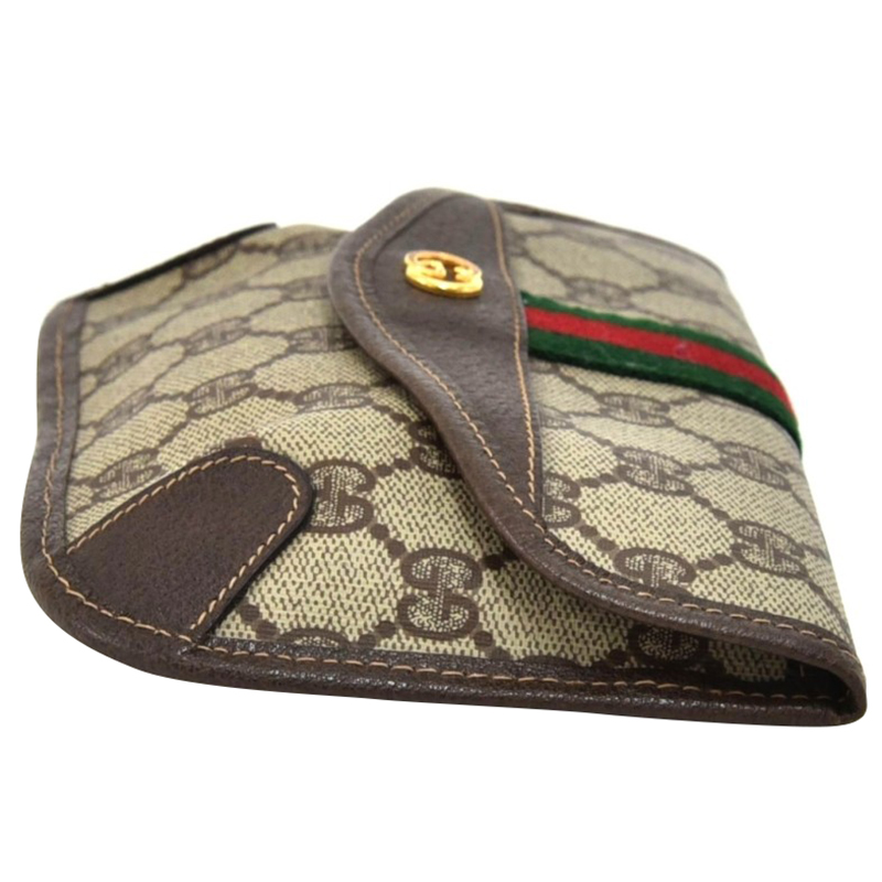 

Gucci Beige GG Supreme Coated Canvas Mini Clutch Bag