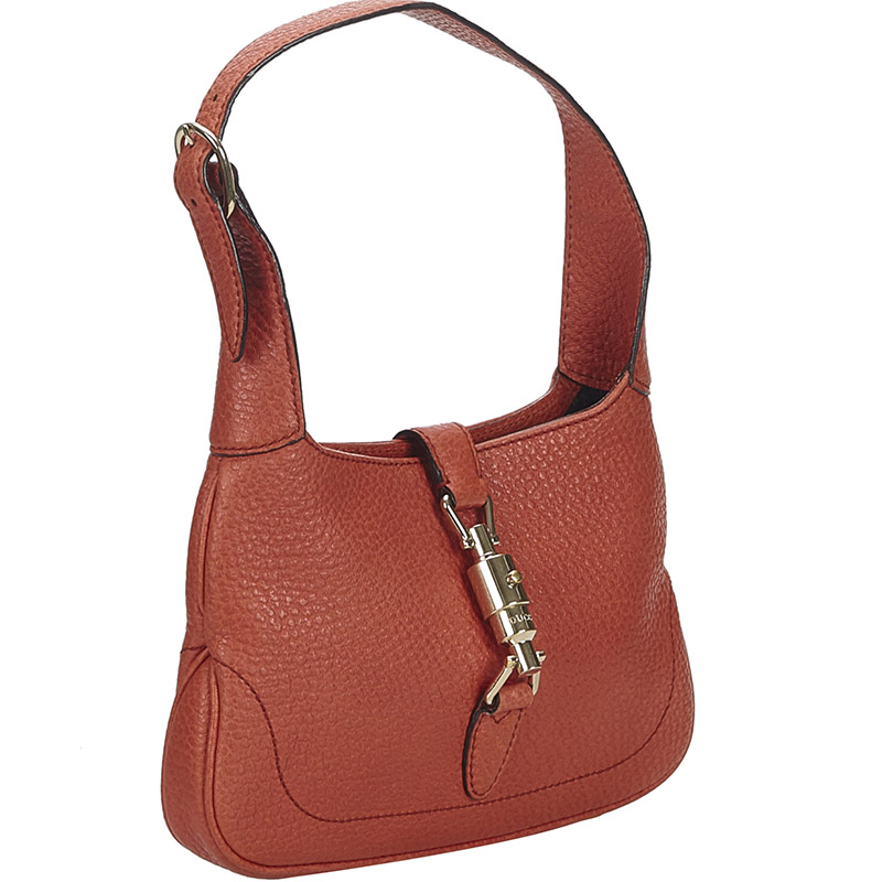 

Gucci Orange Leather New Jackie Shoulder Bag