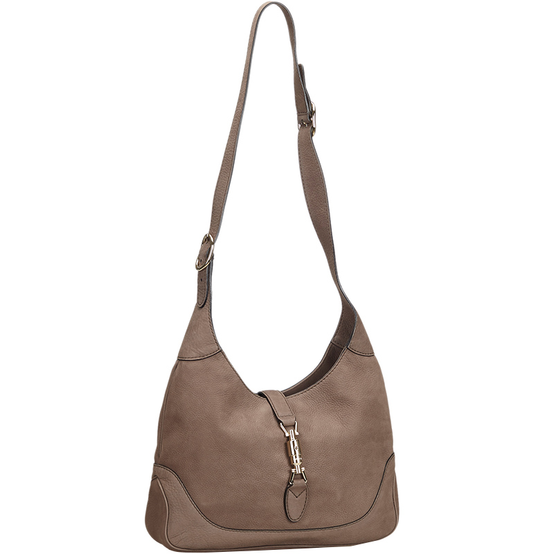 

Gucci Brown Leather New Jackie Shoulder Bag