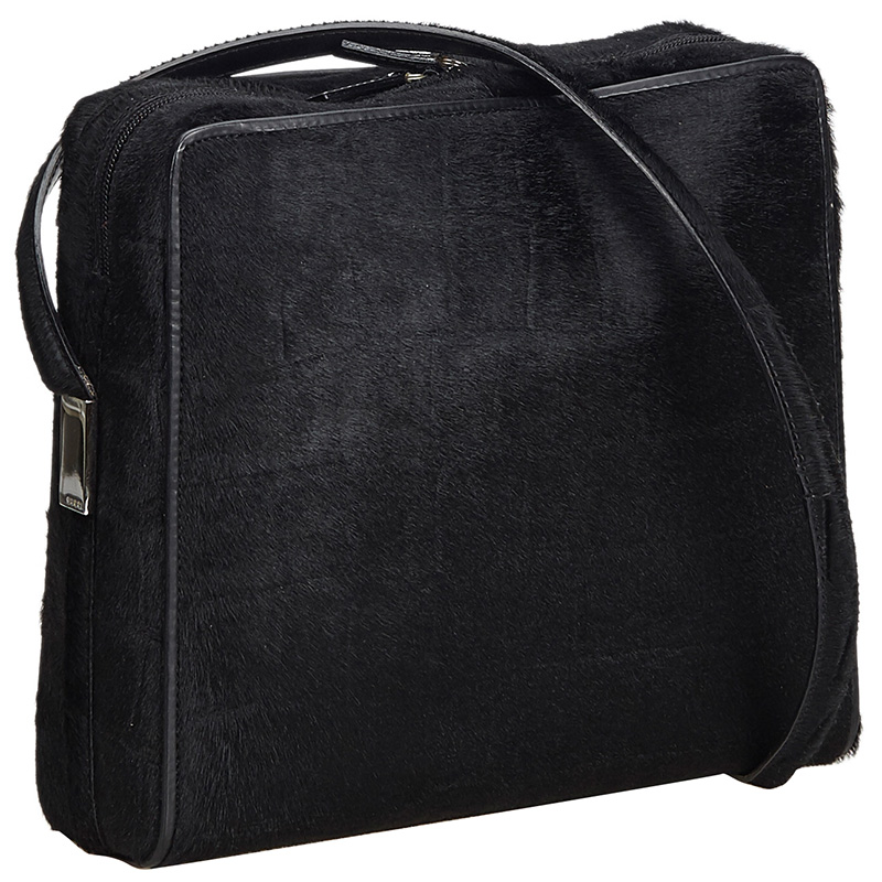 

Gucci Black Pony Hair Shoulder Bag