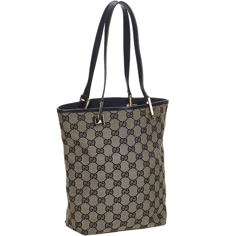 

Gucci Gray GG Canvas Tote Bag, Multicolor