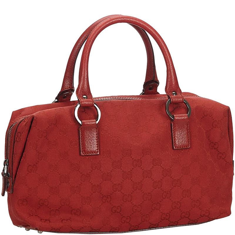 

Gucci Red GG Canvas Everyday Bag
