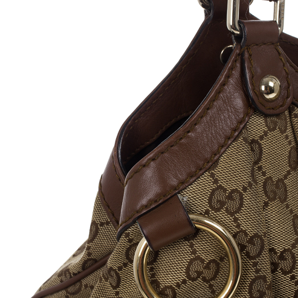 Gucci Sukey Large Monogram GG Canvas Hand Bag Tote – Debsluxurycloset