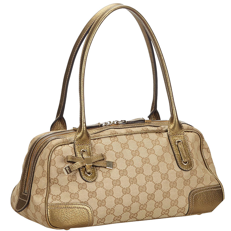 

Gucci Brown GG Canvas Princy Satchel