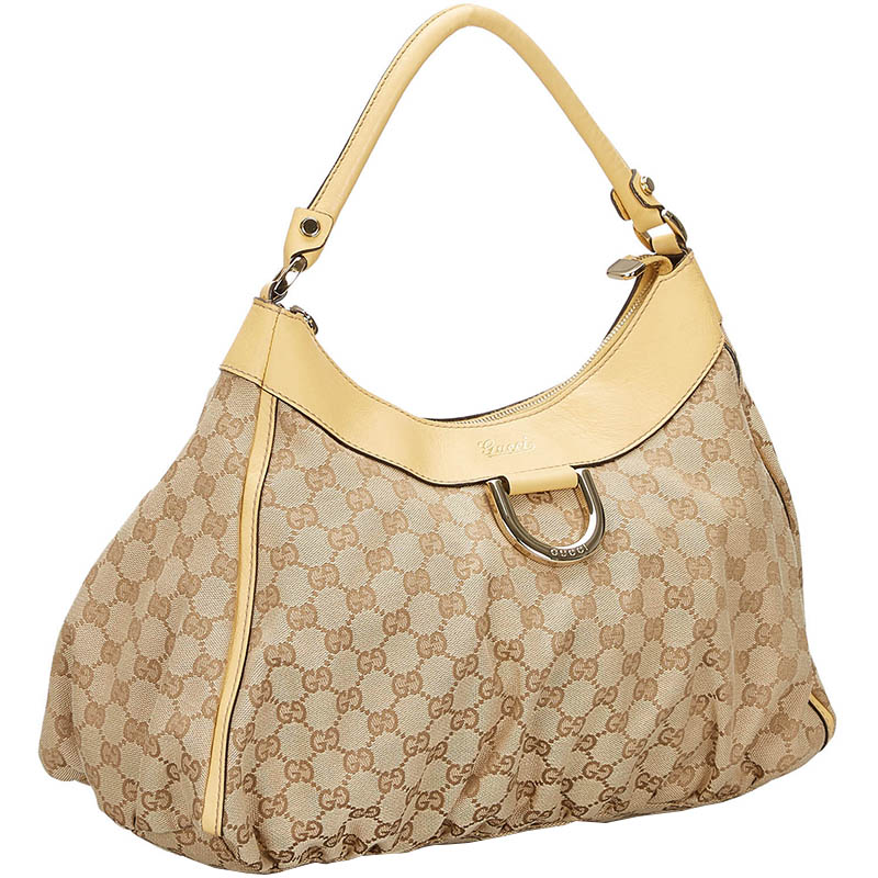 

Gucci Beige/Brown GG Canvas Abbey D-Ring Bag