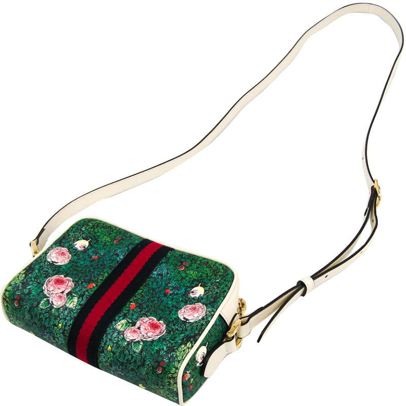 

Gucci Multicolor Leather Ophidia GG Supreme Bag