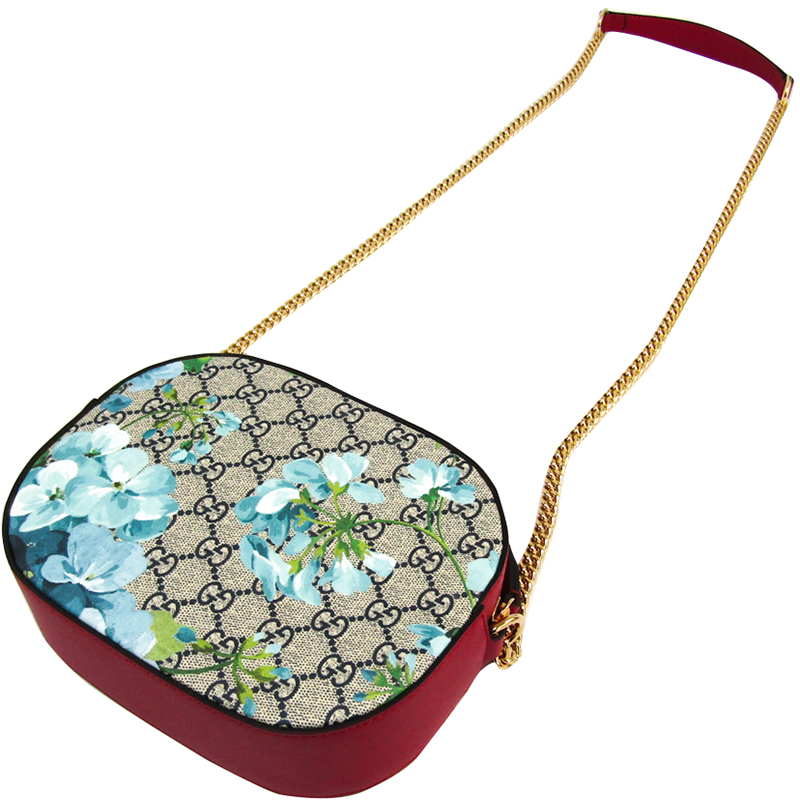 

Gucci Multicolor Supreme Canvas GG Blooms Shoulder Bag